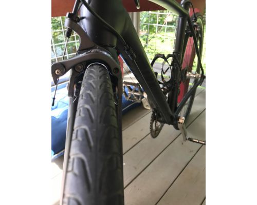 Road Tires on Mountain Bike